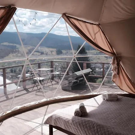 Luxury tent глемпінг де вайб Vorokhta